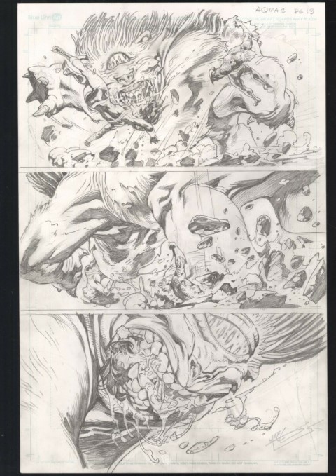 Aquaman Annual #2 pg 13 by Yvel Guichet